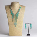 Seafoam Long Necklace Set