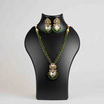 Wafaa Polki Necklace Set