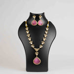 Mehira Polki Necklace Set