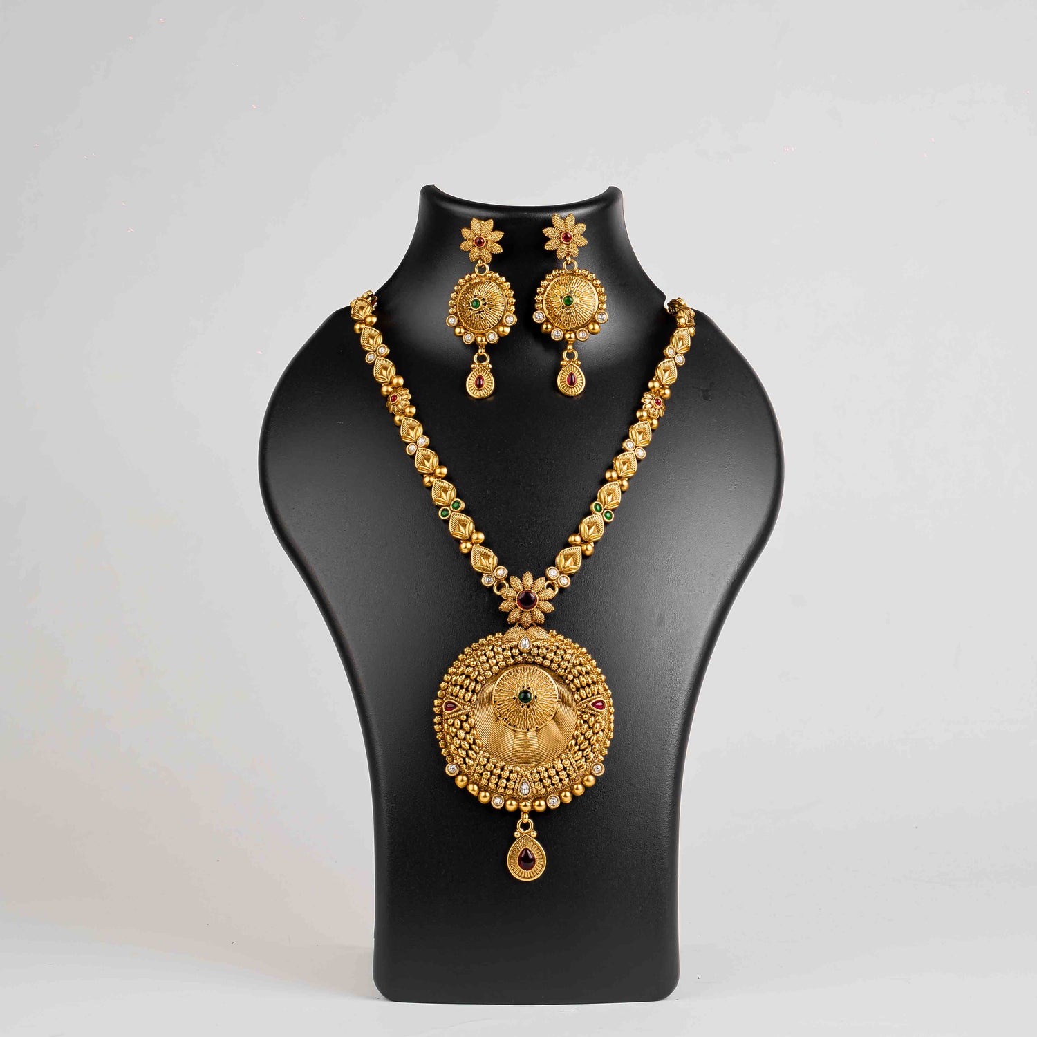 Safyia Temple Necklace Set