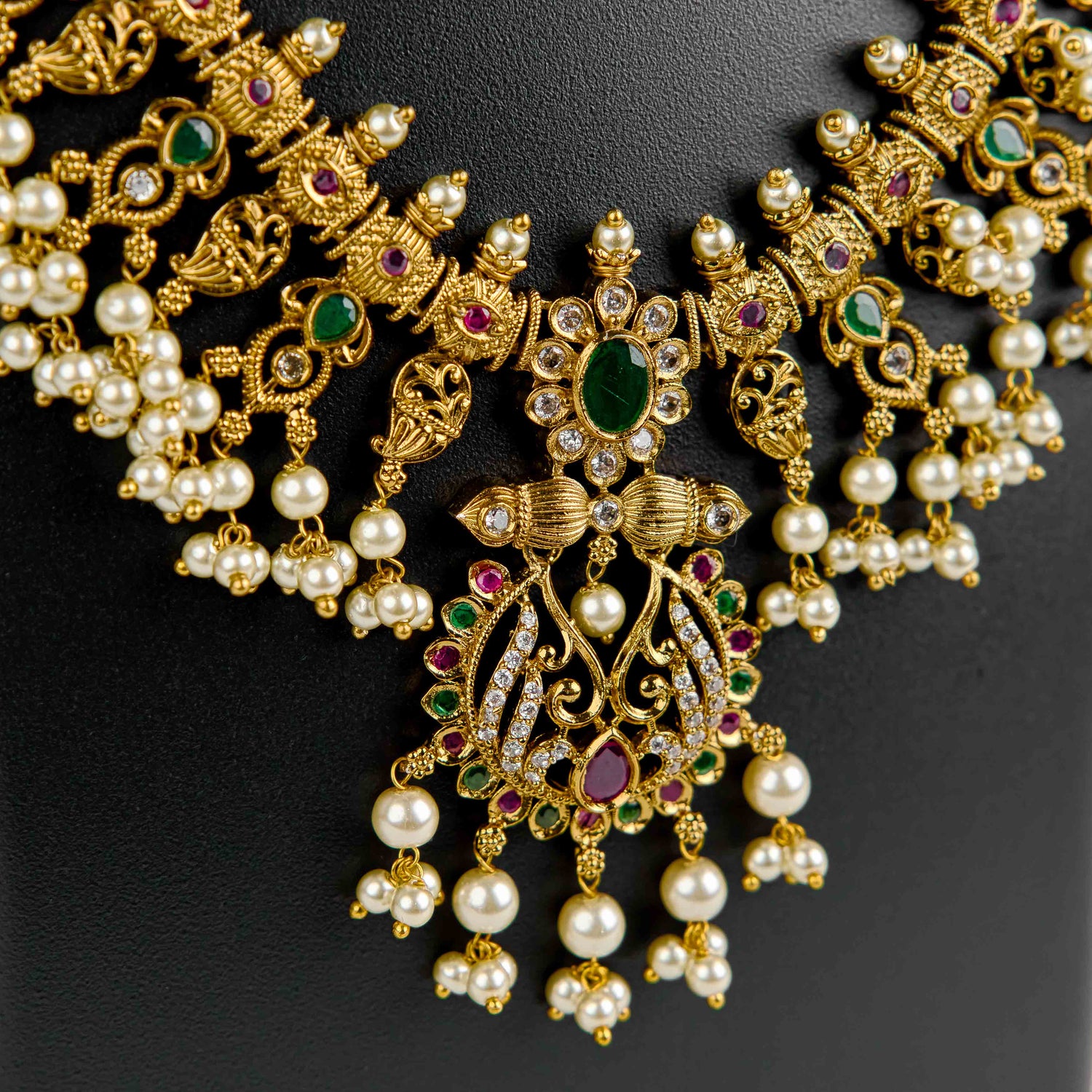 Tejaz temple Necklace set